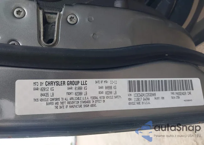 1C3CDWDA1CD532009: 42979220