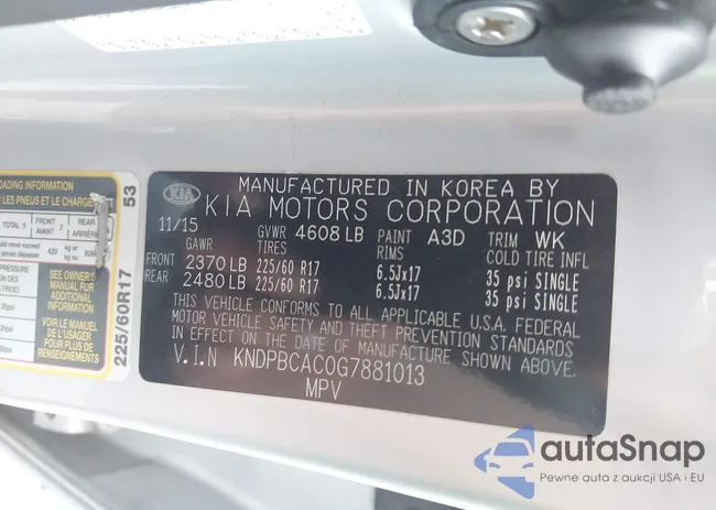 KNDPBCAC0G7881013: 42980765