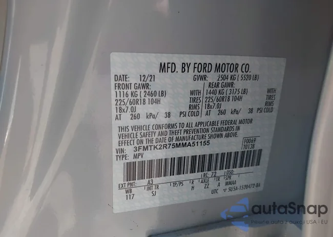 3FMTK2R75MMA51155: 42980053