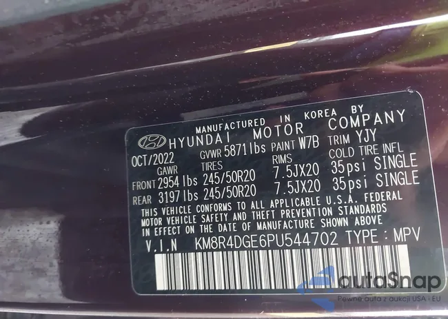 KM8R4DGE6PU544702: 42981450