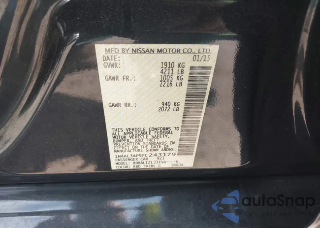 1N4AL3AP9FC243179: 42981476