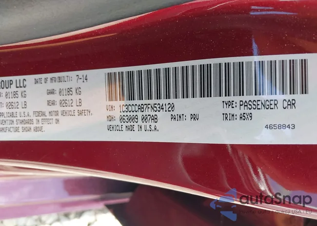 1C3CCCAB7FN534120: 42981173