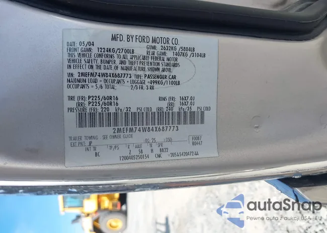 2MEFM74W84X687773: 42982435