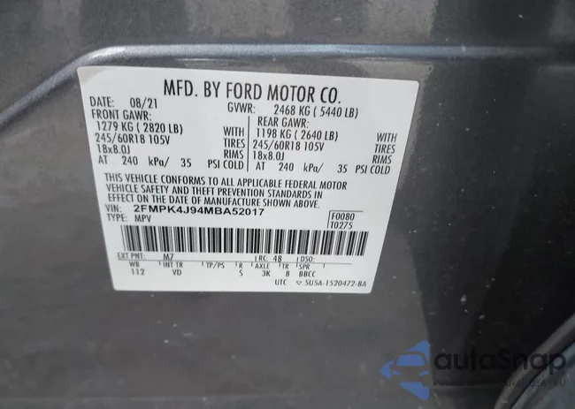 2FMPK4J94MBA52017: 42982719