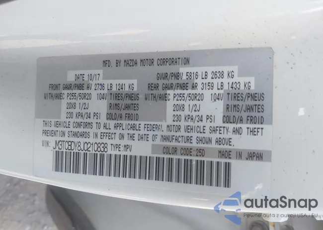 JM3TCBDY8J0210838: 42983271