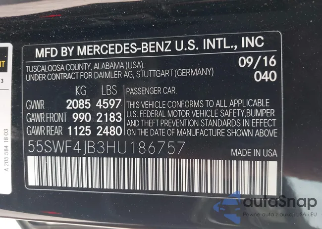 55SWF4JB3HU186757: 42984548