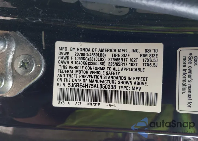 5J6RE4H75AL050338: 42984081