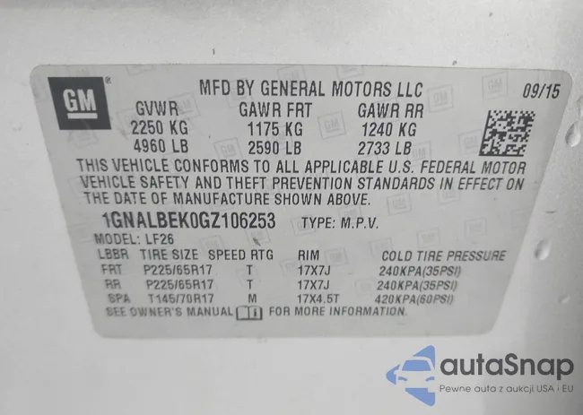 1GNALBEK0GZ106253: 42984960