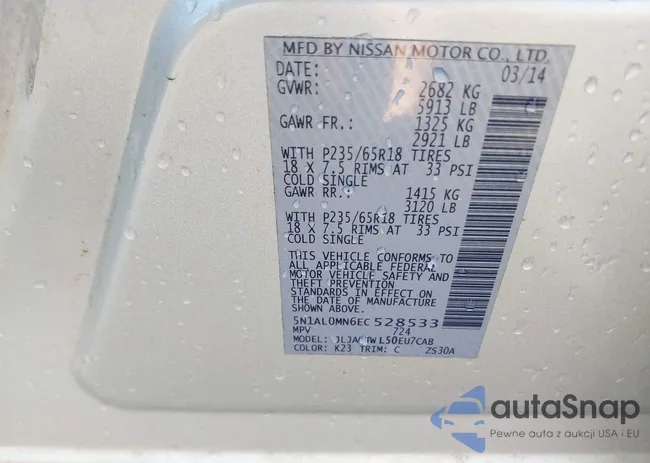 5N1AL0MN6EC528533: 42985000