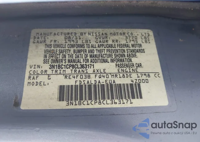 3N1BC1CP8CL363171: 42985263