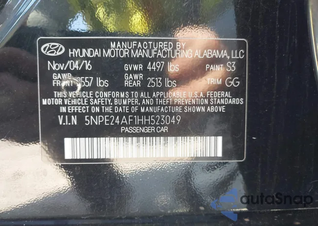 5NPE24AF1HH523049: 42985331