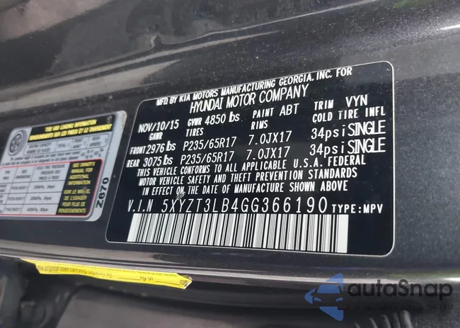 5XYZT3LB4GG366190: 42985351