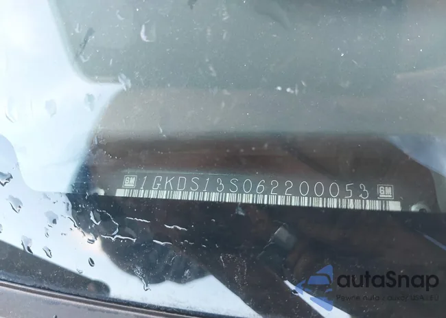 1GKDS13S062200053: 42986366