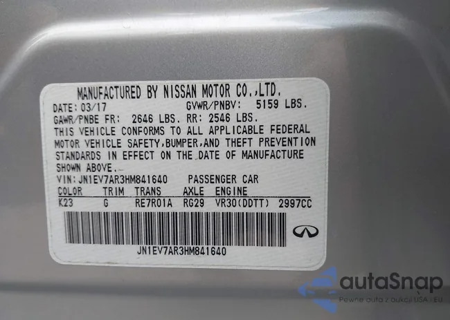 JN1EV7AR3HM841640: 42986017