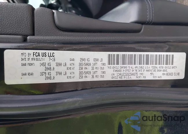 1C4RJECG2GC500275: 42986182