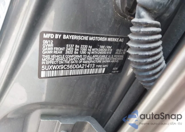 5UXWX9C56D0A21413: 42986292