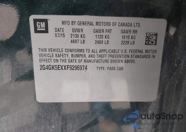 2G4GK5EXXF9296974: 42986331