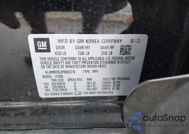 KL4MMCSL6PB002218: 42987394