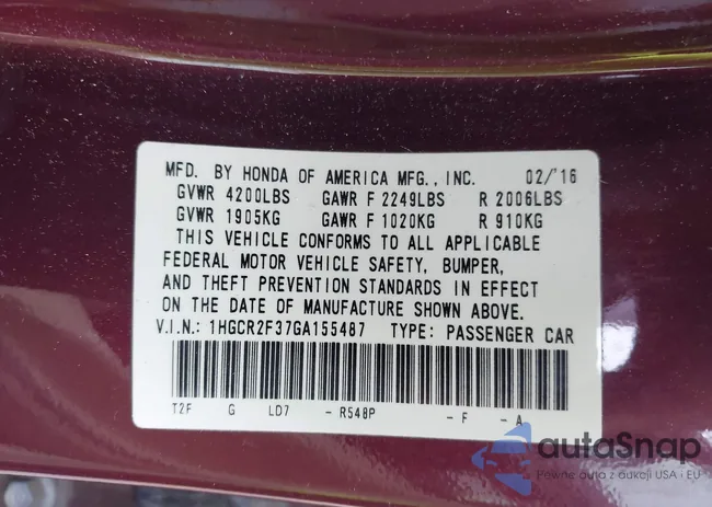 1HGCR2F37GA155487: 42987406