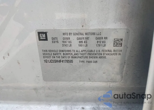 1G1JC5SH4F4178595: 42987628