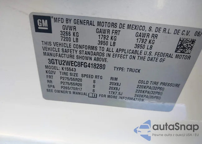 3GTU2WEC8FG418280: 42987656