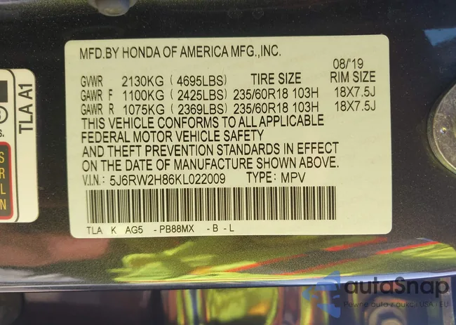 5J6RW2H86KL022009: 42987742