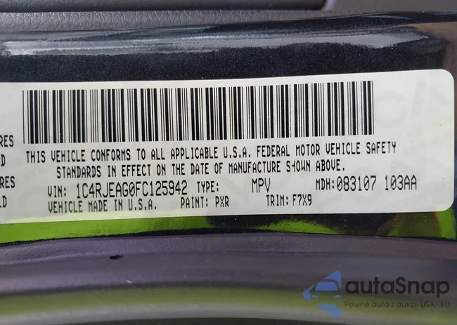 1C4RJEAG0FC125942: 42986978