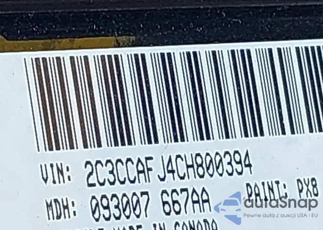 2C3CCAFJ4CH800394: 42987138