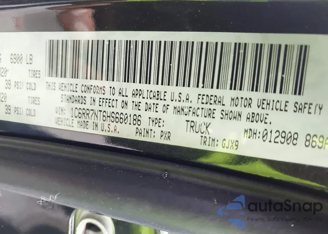 1C6RR7NT6HS660186: 42988369