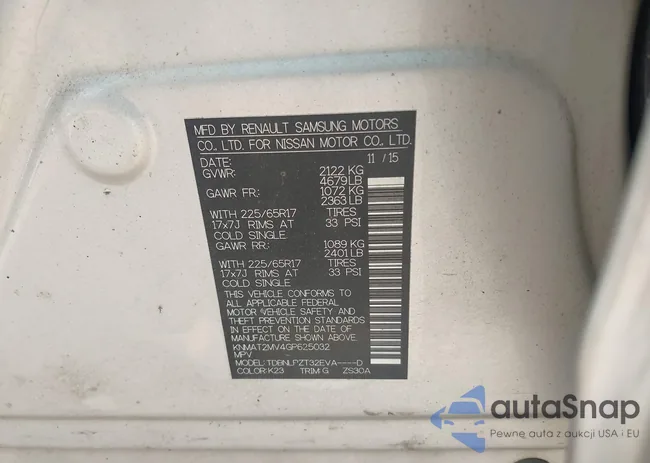 KNMAT2MV4GP625032: 42988409