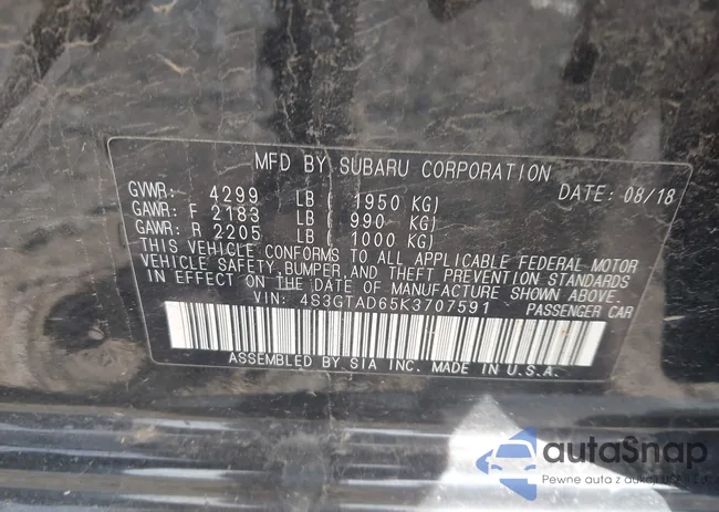 4S3GTAD65K3707591: 42988438