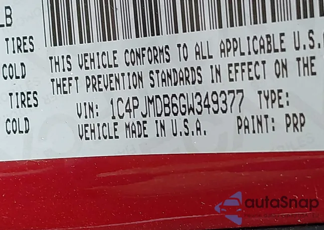 1C4PJMDB6GW349377: 42988654