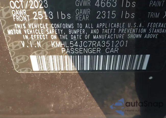 KMHL54JC7RA351201: 42988930