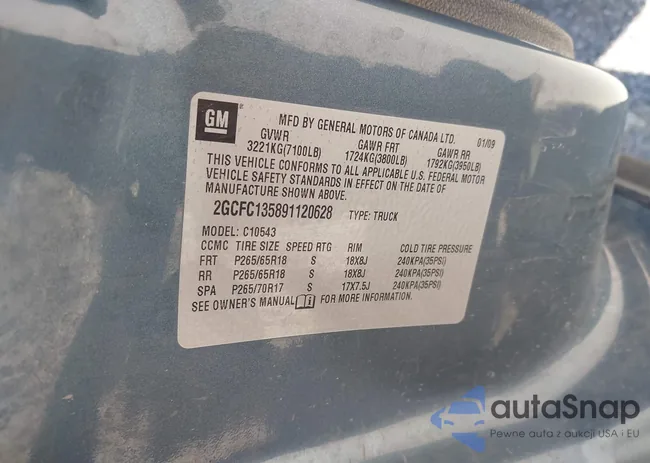 2GCFC135891120628: 42987968