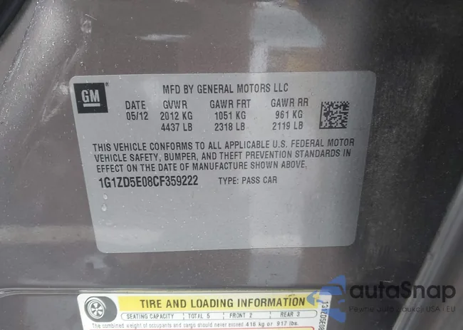 1G1ZD5E08CF359222: 42988316