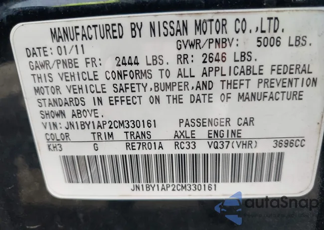 JN1BY1AP2CM330161: 42988342