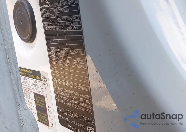 SADCZ2EE8PA705415: 42989420