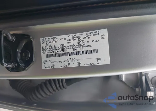 1FTEW1EG0FFB05823: 42989207