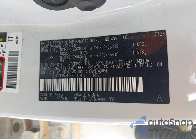 5TDKDRAH5PS510969: 42989348