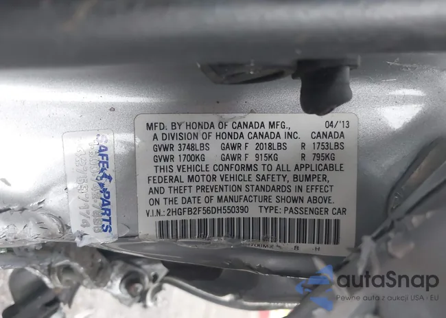 2HGFB2F56DH550390: 42990577