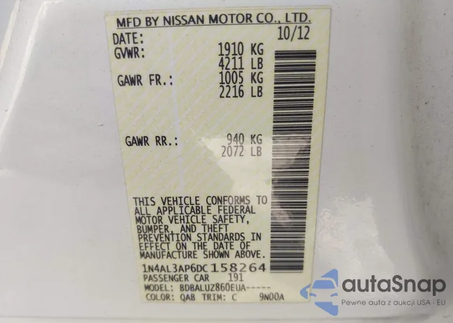 1N4AL3AP6DC158264: 42990882