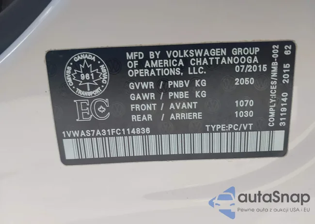 1VWAS7A31FC114836: 42990921