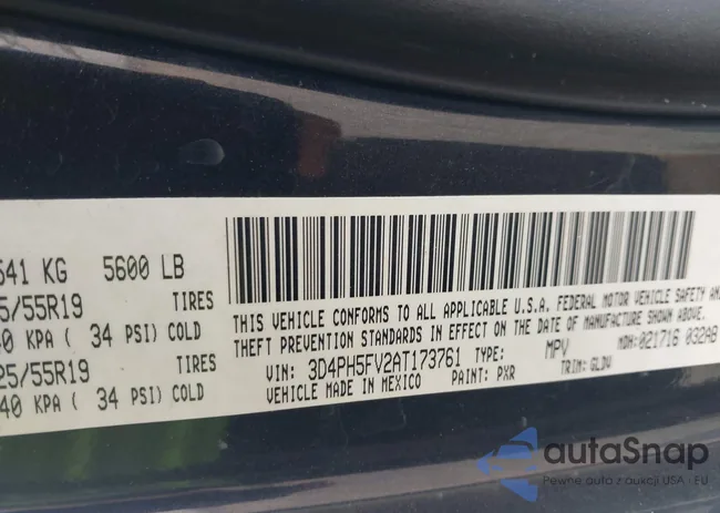 3D4PH5FV2AT173761: 42990070