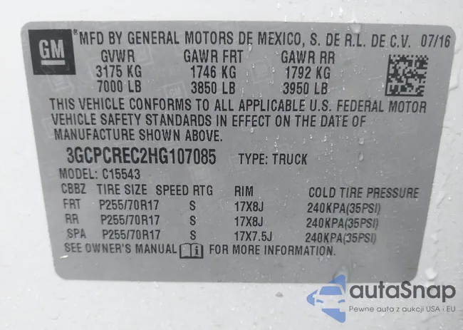 3GCPCREC2HG107085: 42991627