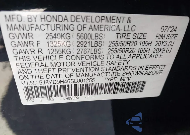 5J8YD9H46SL001255: 42991056