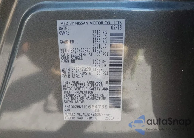 5N1DR2MN5JC664735: 42991254