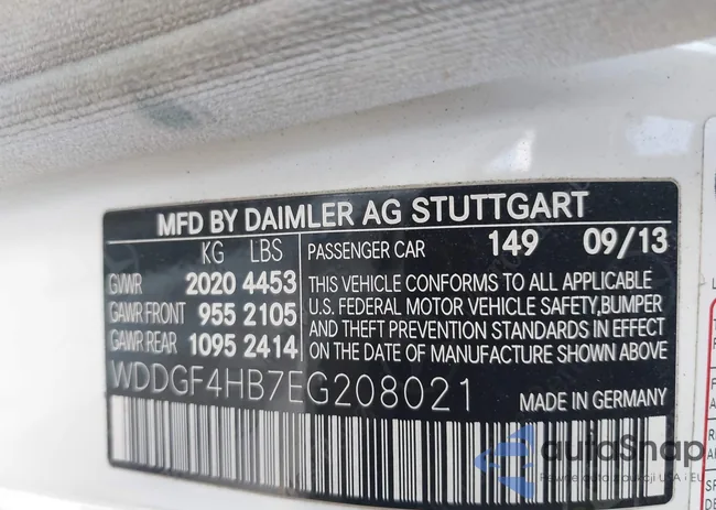 WDDGF4HB7EG208021: 42991306