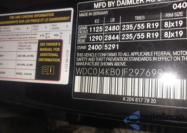 WDC0J4KB0JF297699: 42992348