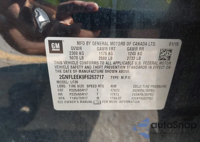 2GNFLEEK9F6263717: 42992744