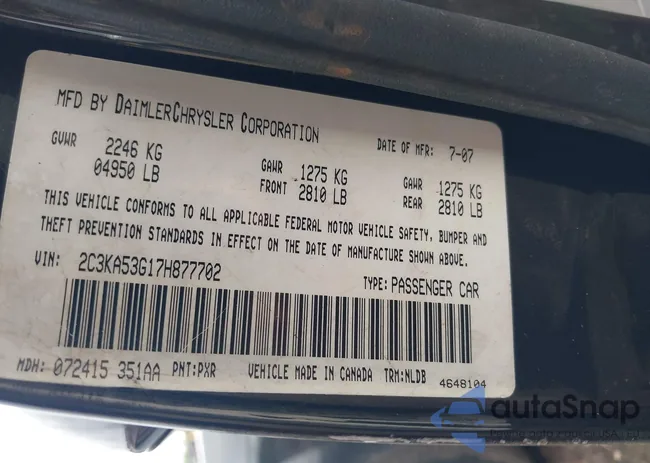 2C3KA53G17H877702: 42991971